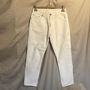 Ami Paris Alexandre Mattiussi white jeans